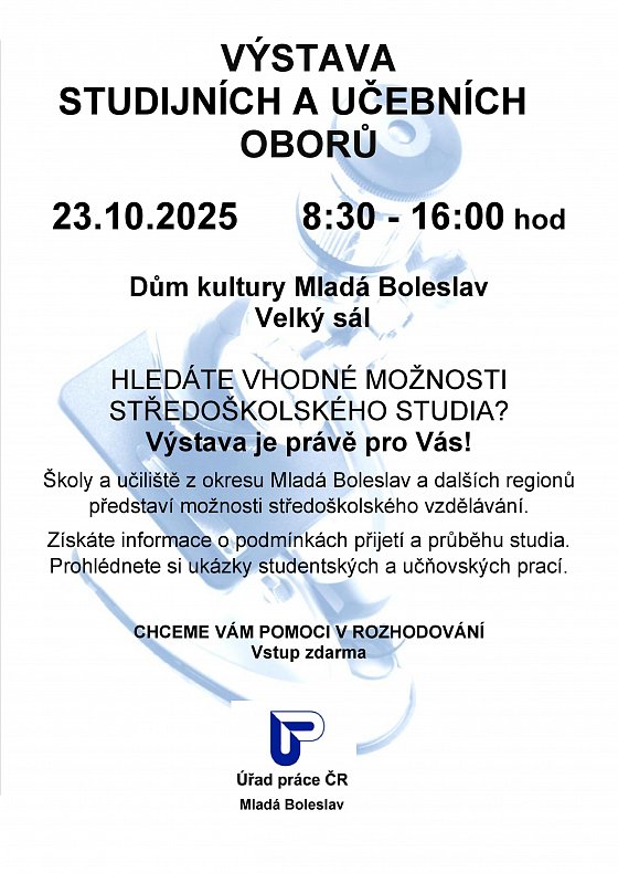 Výstava studijních a učebních oborů